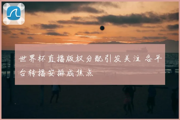 世界杯直播版权分配引发关注 各平台转播安排成焦点